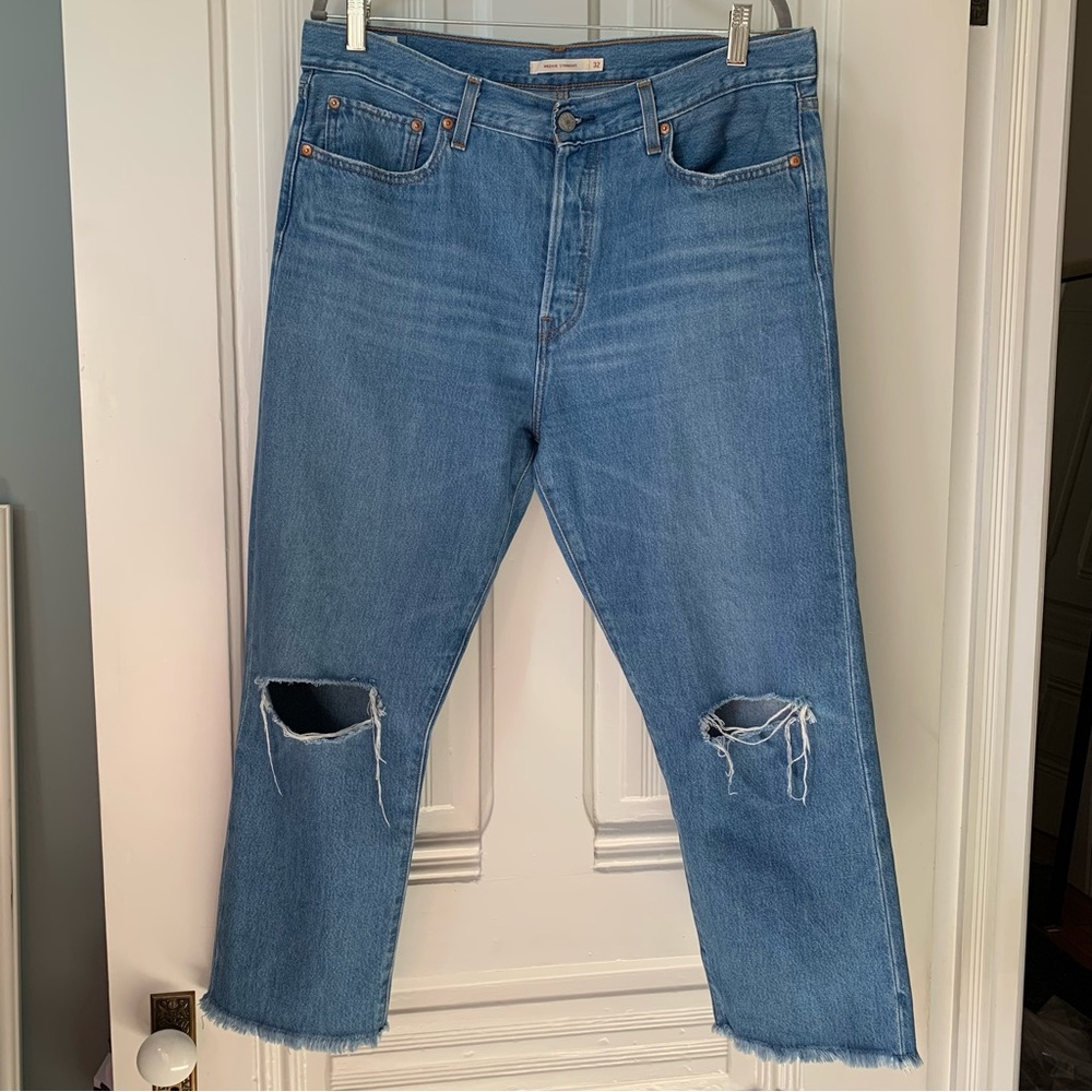 Levi’s Premium Wedgie Straight Jeans Size 32